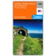MAP,O/S Lower Tamar Valley Explorer 2.5in
